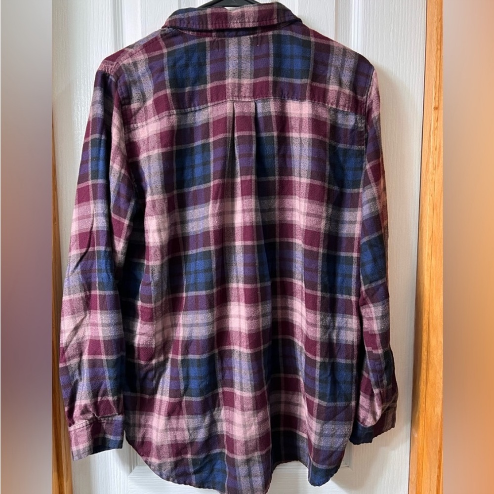 Pink Rose Flannel - Picture 2 of 6
